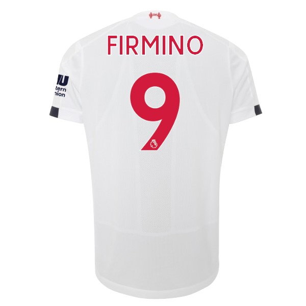 Camiseta Liverpool NO.9 Firmino 2ª 2019/20 Blanco